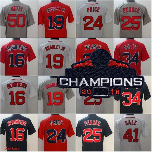 

Men Boston Jerseys 16 AndrewBenintendi 19 Jantzen Witte 24 David Price 25 Kyle Kendrick 34 BryanMata Coolbase Baseball Jerseys