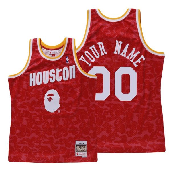 custom rockets jersey