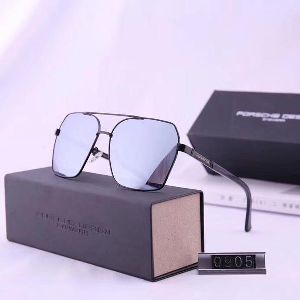 

summer man mirror designer sunglasses luxury sunglasses adumbral goggle sun glasses uv400 style 0905 5 colors optional with box, White;black