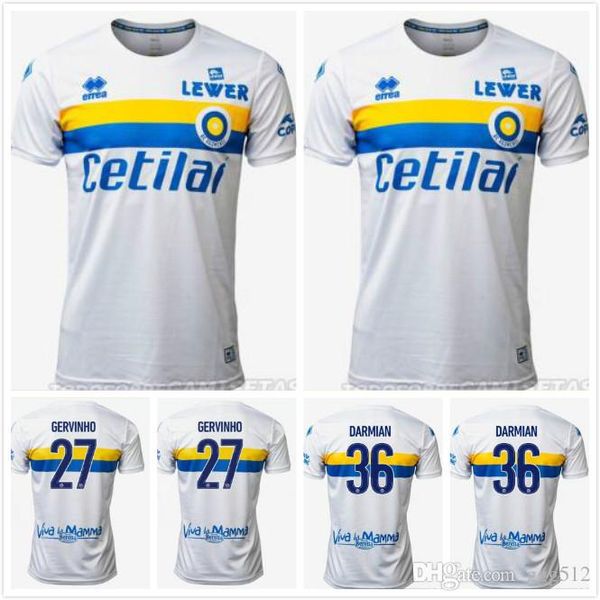 

latest 106th parma crespo soccer jersey 2019 2020 inglese gervinho karamoh football shirt amoroso f. cannavaro thuram ancient maillot, Black;yellow