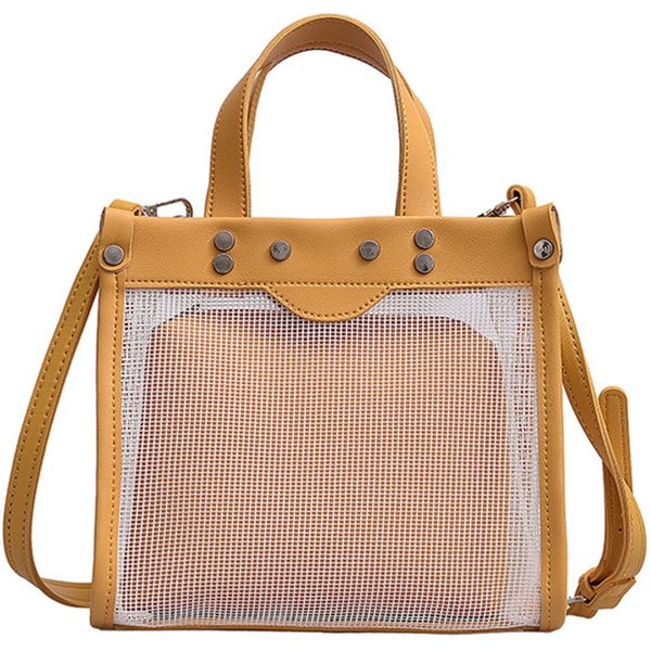 

jhd-korean version of the trend of women's bag summer new wild small fresh solid color oblique scorpion mother bag