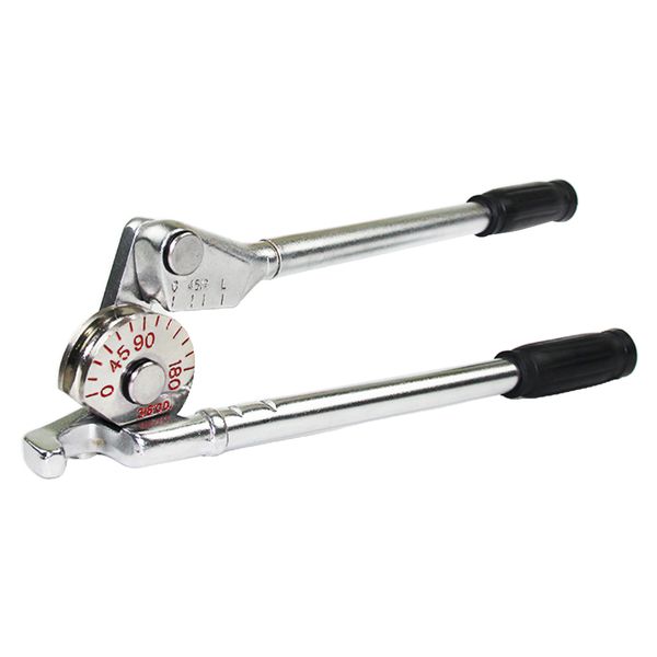 

heavy duty tubing bender - 180 degree bends in tubing - works for 3/8-inch 10mm aluminum & copper tube