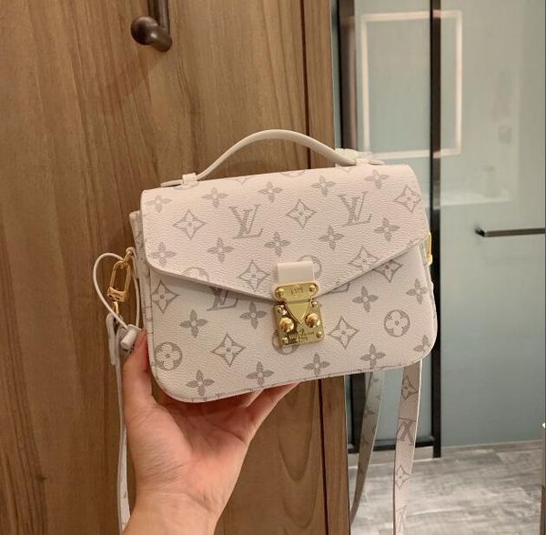 

2020 genuine black embossed leather women's handbag shoulder bags crossbody bags messenger bag