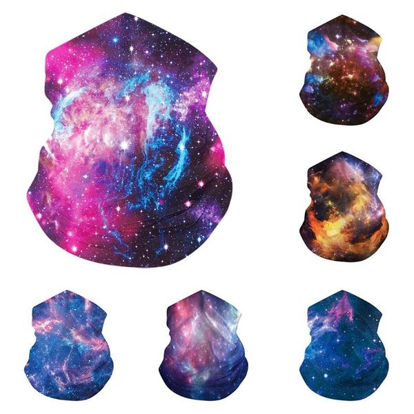 

3d magic scarf outdoor cycling multifunction dust sun protection tube neck face mask headwear headscarf bandana for men women, Black