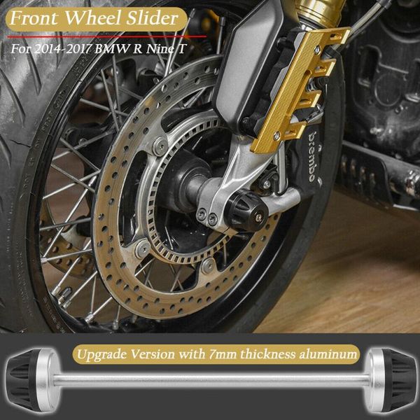 

motorcycle front wheel axle fork frame slider crash protector for r nine t r9t 2014 2015 2016 2017 r ninet moto accessories