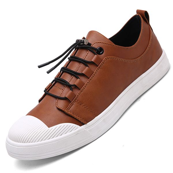 

2019 high-end men's rubber sole canvas fashion casual shoes, yellow-black-grey laced suede casual shoes, size 39-46