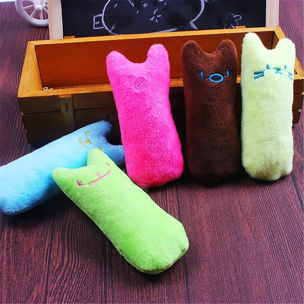 

pet cute teeth grinding toys cat toys scratch little finger pillow crazy pet chewing toy