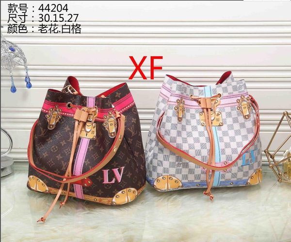 

77 LOUIS VUITTON Catwalk printed limited ведро наплечная сумка женские сумки Сумки тотализатор