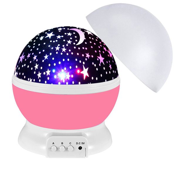 

3d star светодиодных night moon проектора лампа led дети starry night детские лампы для детей kids party supplies dhl ship wx9-1844