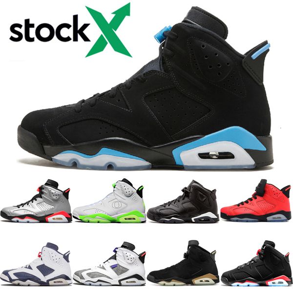 

6 6s basketball shoes men black infrared 3m reflect carmine unc sport blue oreo oregon carmine olympic infrared reflective sport trainers