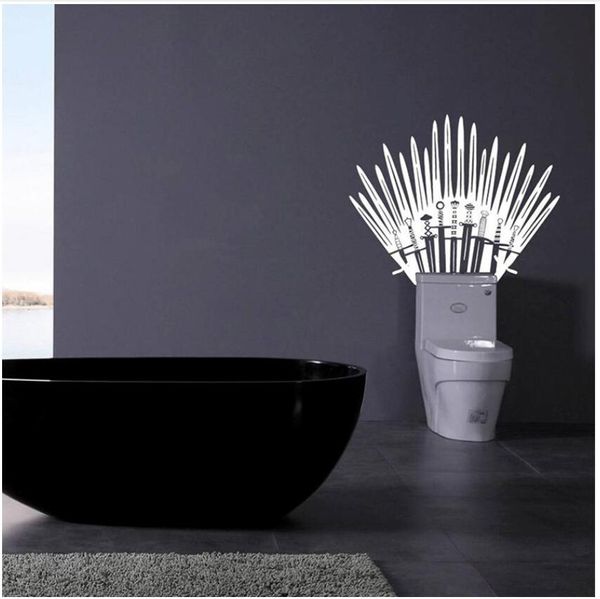 Iron Throne Toilet Decal Game Of Thrones Parody Bathroom Wall Sticker,Keeping Up With The Joneses Meaning In Hindi