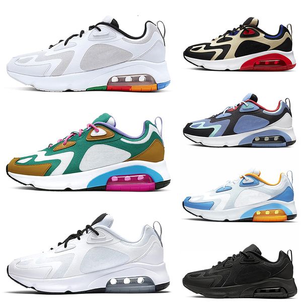 

new cushions 200 elastic shoes trainers shoes for men bordeaux desert sand bright crimson white gold 200s mens sneaker snubbers size 40-46