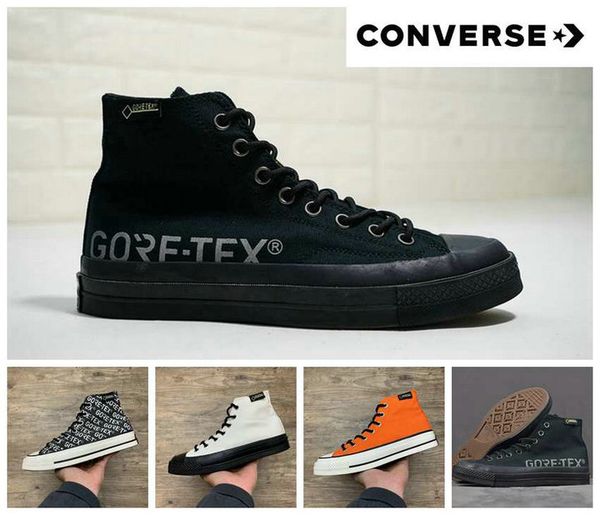 2019 Converse X Gore Tex Chuck All Star 1970s High Canvas Running Skateboard Shoes Orange Black Waterproof Fabric Casual Sneakers Dansko Shoes Indoor 2019 Converse X Gore Tex Chuck All Star 1970s High Canvas Running Skateboard Shoes Orange Black Waterproof Fabric Casual Sneakers Dansko Shoes Indoor