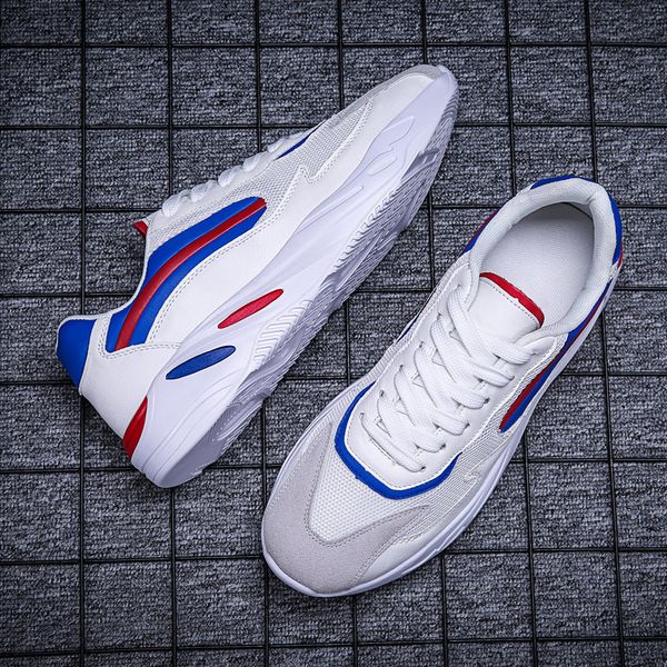 

men casual shoes summer breathable mesh sneakers men shoes light comfortable fashion masculino new arrival krasovki, Black