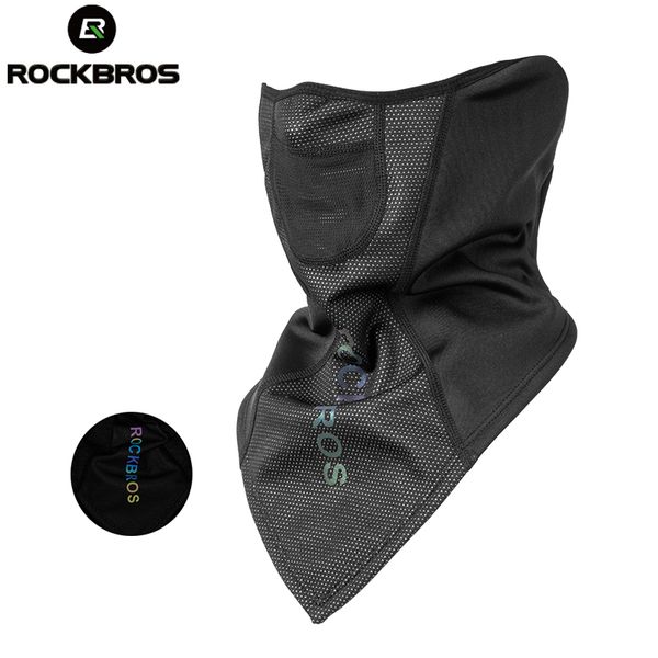 

rockbros winter windproof ski mask scarf warm fleece thermal breathable cycling running snowboard motorcycle skiing face mask