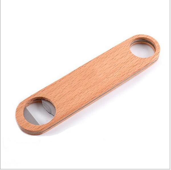 

bottle opener kitchen tools stainless steel wooden handle beer openers bar tools soda beer bottle cap opener