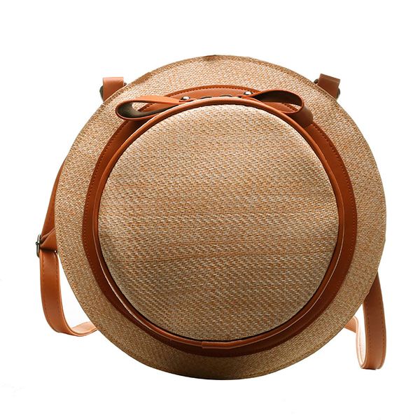 

sleeper #w401 2019 new fashion ladies hat braided bow beach shoulder gift for girl bag backpack mochila unique ing