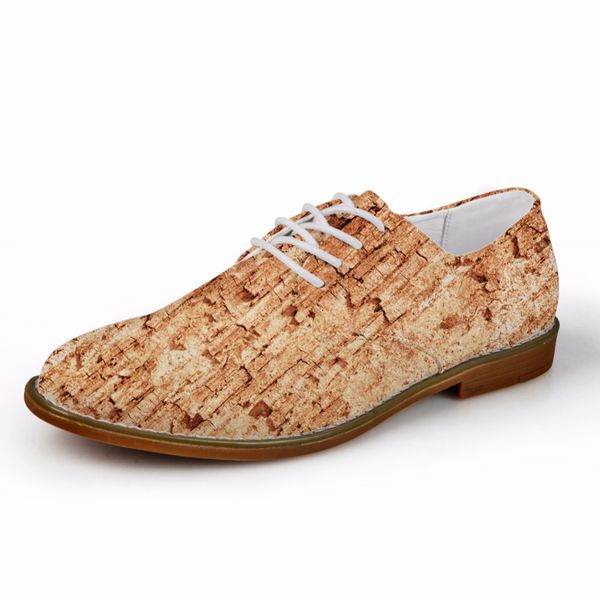 

customized vintage men flat leather shoes leisure lace up oxfords shoes comfortable loafers man spring autumm flats shoe, Black