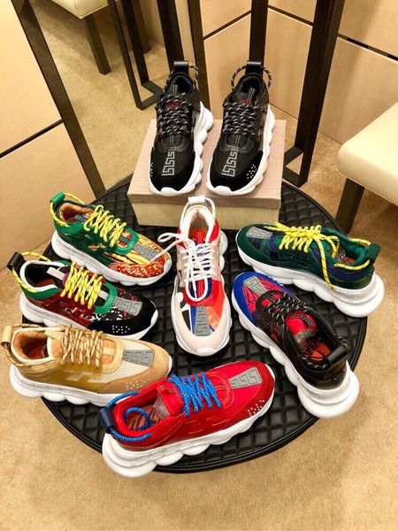 

dhl 2020 platform men's shoes new fashion casual sneakers retro basketball shoes triple golden peas couple shoes, Red;white