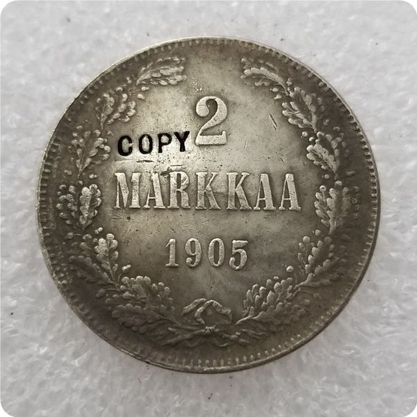 

1905l-1908l финляндия 2 финляндских марок копирования монеты