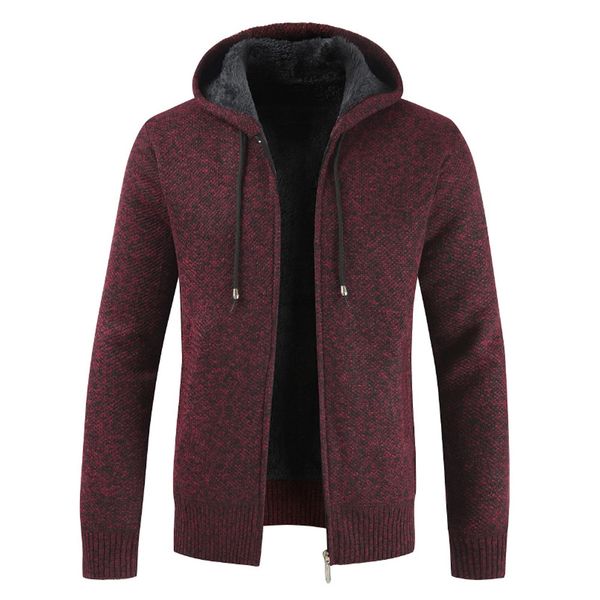 

parka men's casual autumn winter zipper fleece hoodie outwear sweater blouse coat of face campera hombre invierno, Tan;black