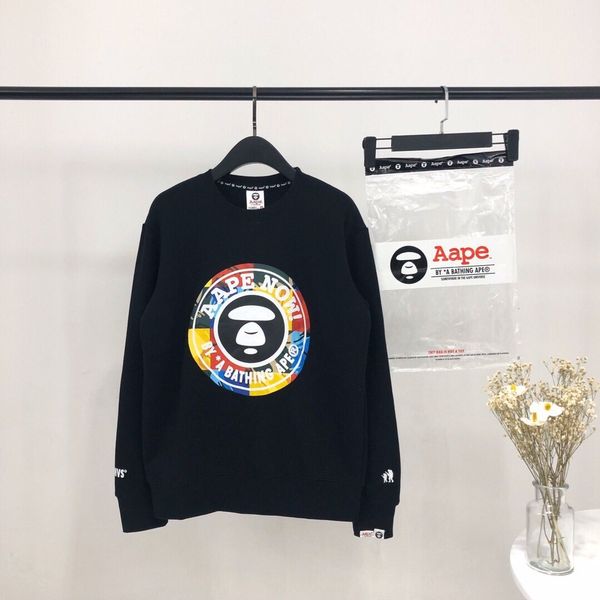 

luxury толстовка для женщин мужской толстовка new street jumper с letter printed hip hop sl b100500x, Black