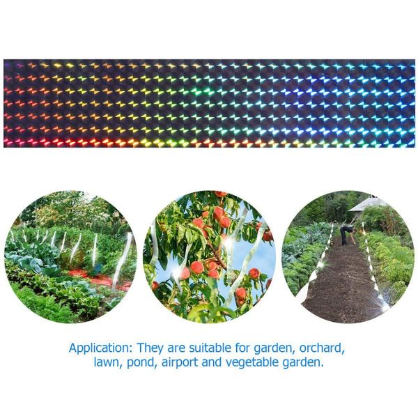 

bird repellent scare tape dual-sided reflective and holographic pest control keep birds away pest control supplies