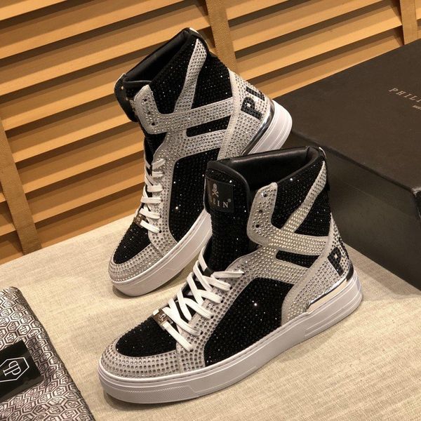 

ksl6new limited edition french series high-end men s casual shoes, men s boots fashion sports shoes, original shoebox delivery 38-44, Black
