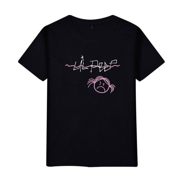 

rep lil peep t-shirts print women/men harajuku clothes new summer short sleeve kpops t-shirts fashion 4xl, White;black