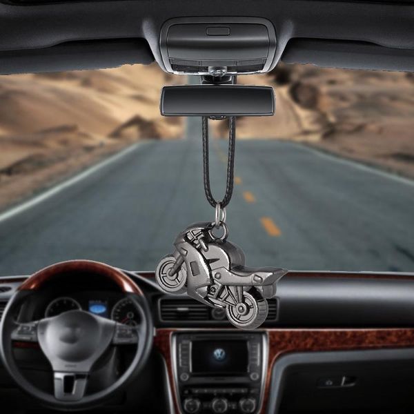 

sports motorcycle ornaments car pendant charms rearview mirror decoration hanging auto decor cars accessories cars styling gifts