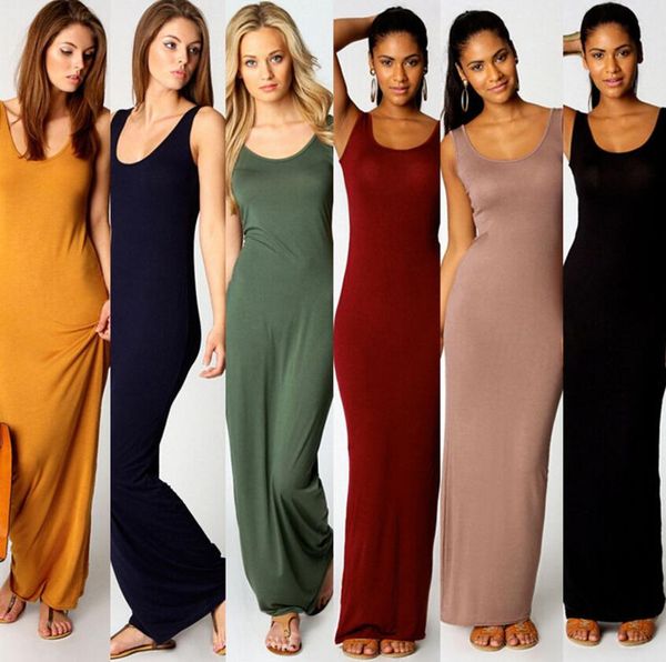 

fashion dress women's 14 color 6 yards elegant vest long skirt fashion dress home dress, Black;gray