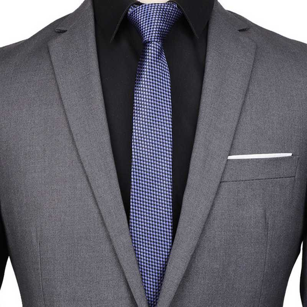 

new 5cm tie men's thin tie casual fashion, Black;gray