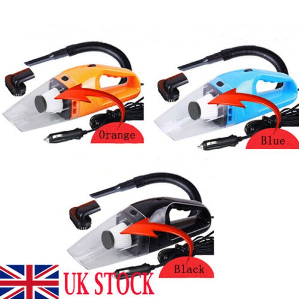 

12v high suction car truck vacuum cleaner 120w portable handheld vacuum cleaner wet and dry dual use car electronics