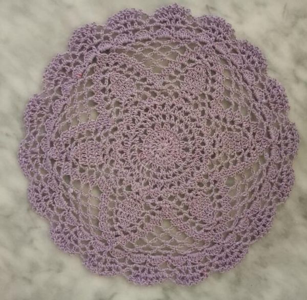 

vintage cotton crochet width 30cm round placemat flower kitchen mug pads cup mat table cover decoration accessories