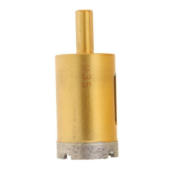 

diamond holesaw tile ceramic glass slate porcelain marble drill bits gold, 35mm