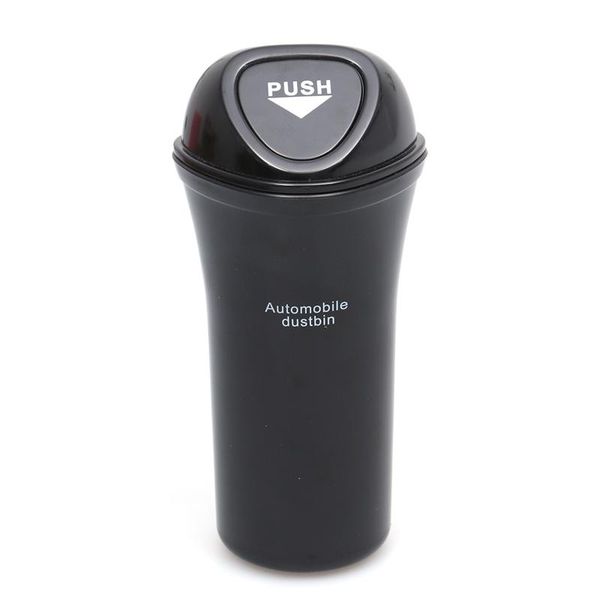 

portable mini automobile dustbin car trash can car organizer leakproof vehicle trash bin garbage can