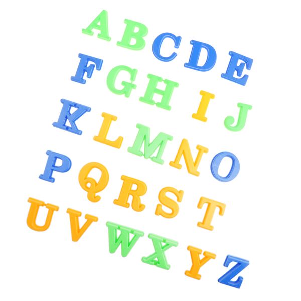 

26 pieces plastic alphabet toys for children educational tool beach mold toy