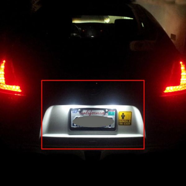 

2pcs 18 led car license plate light direct fit for acura tl tsx mdx civic accord car boat rv truck exterior accessories