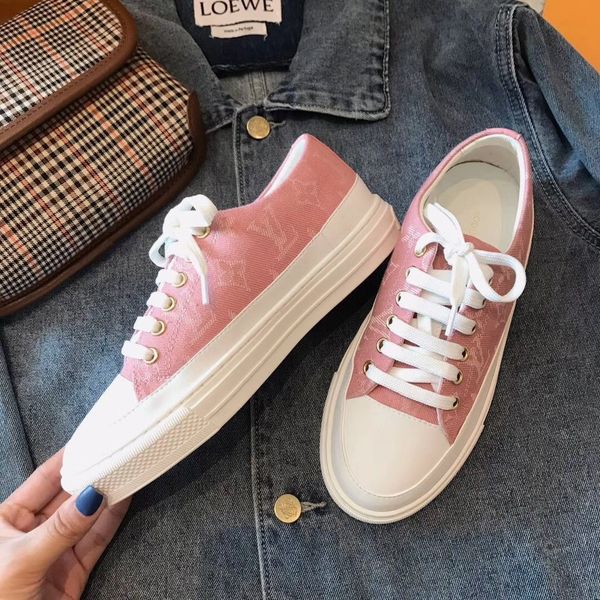 

ladies fashion casual sneakers, fashion designer casual wild shoes, with boxas