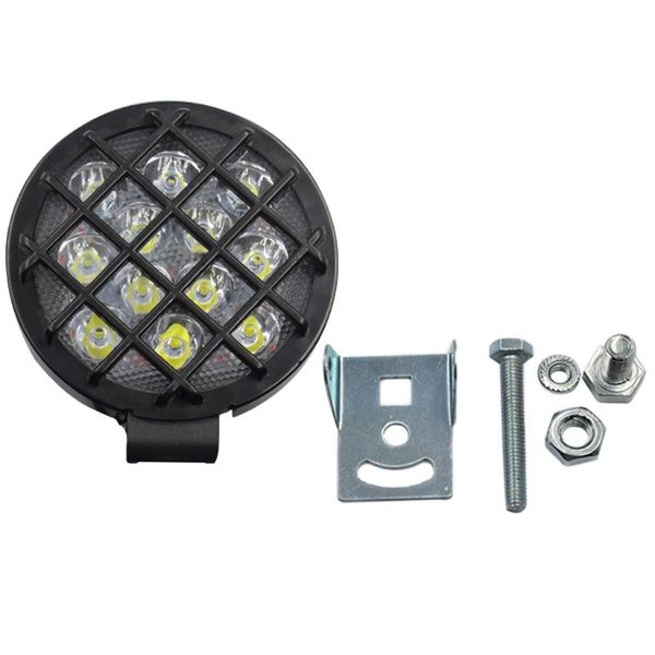 

36w vehicel headlights white/red/blue light bar vehicle led work light for car