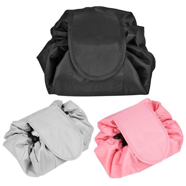 

женщины drawstring косметическая сумка путешествия макияж сумка организатор сумка для хранения туалетных косметичка мыть bolsa feminina 2019