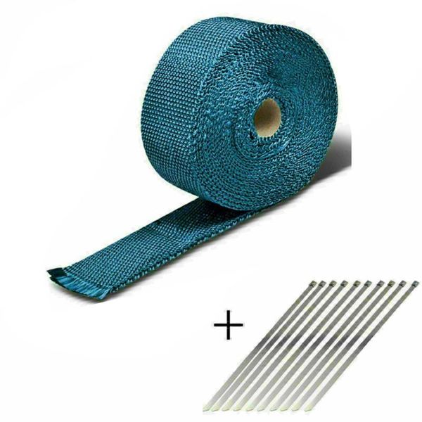 

cotton tape exhaust pipe wrap parts car motorcycle replacement 5 meters