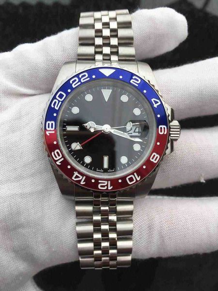 

Горячая роскошь GMT серии 126710BLRO из нержавеющей стали керамическое кольцо механиче