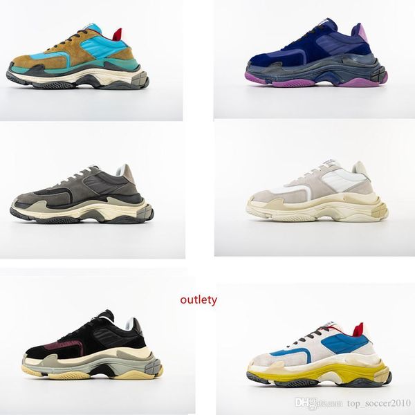 

fashion 2019 new triple s 2.0 sneakers men and women leisure shoes run comfortable sports shoes size 36-45