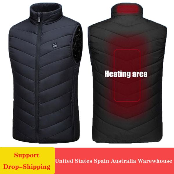 

motorcycle usb heated vest winter jacket women men electrical heated jacket travel hiking heater vests outdoor ogrzewana kurtka