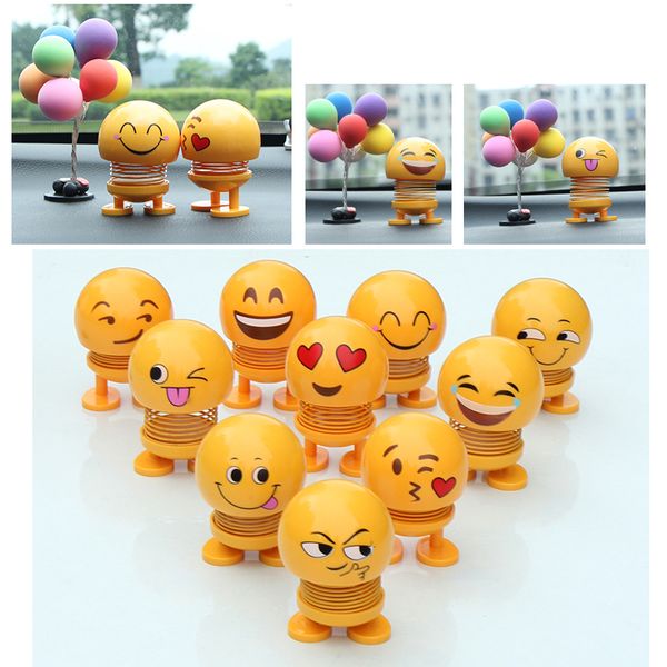 

nod cute dolls head shake toys in the car cartoon ornaments car interior decoration auto products gift for girls accessories