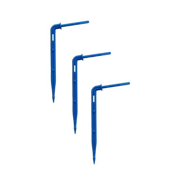 

200 pcs bend curved arrows emitter drippers micro drip drops garden agriculture irrigation system sprinklers 3/5mm connectors