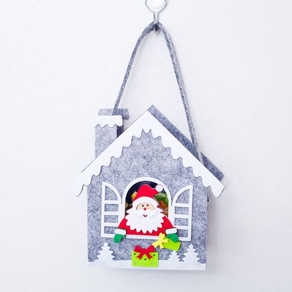 

decoration candy cute christmas felt fabala handbag portable cartoon