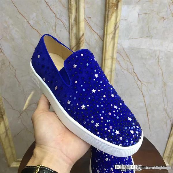 

version low blue diamante christia multicolor new red bottoms loafers red soles fi new