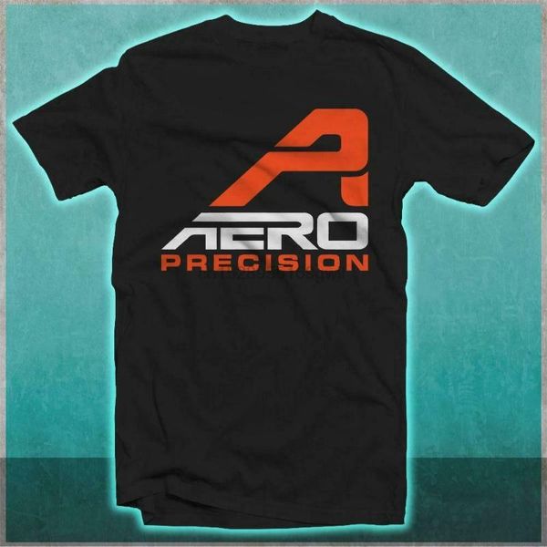 

aero precision ar-15 rifle accessories receiver scope t-shirt en1, White;black